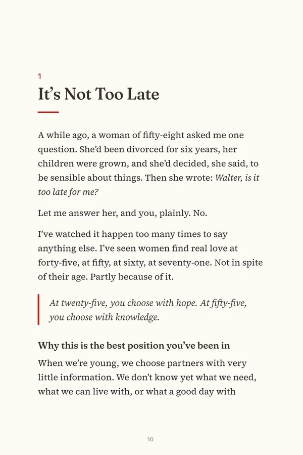 A page from Knowing He’s the One: Chapter 1, the opening page