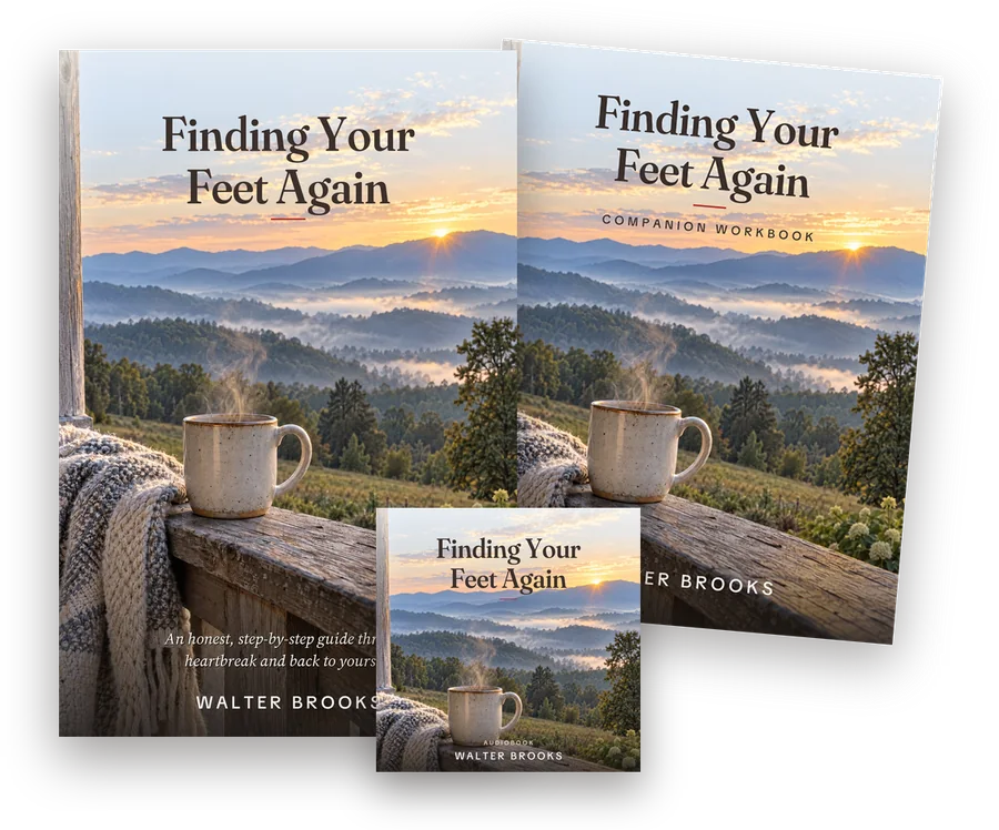 Finding Your Feet Again: the ebook, the companion workbook and the audiobook